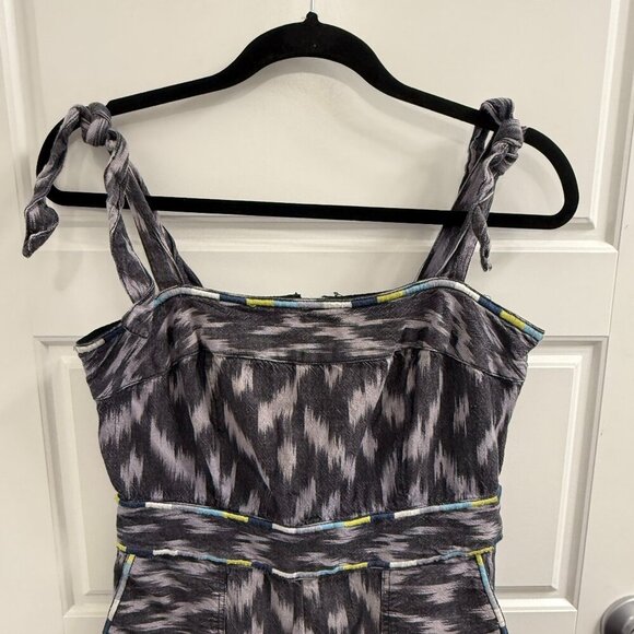 Anthropologie Ikat Jumpsuit Size 10 Wide Leg - Picture 3 of 8